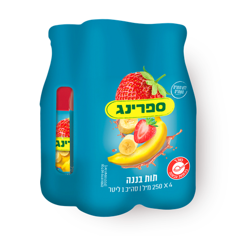 ספרינג תות בננה מארז