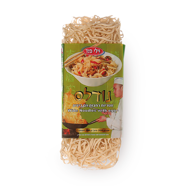 Wide stir-fry noodles