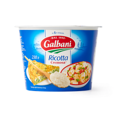 Сыр Рикотта Galbani 34%, 230 г — купить с доставкой из Яндекс Лавки