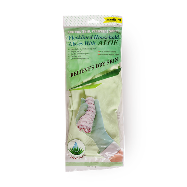 Aloe vera gloves M