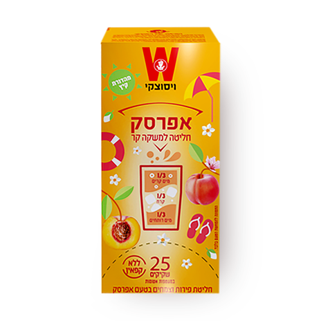 חליטת קיץ בטעם אפרסק