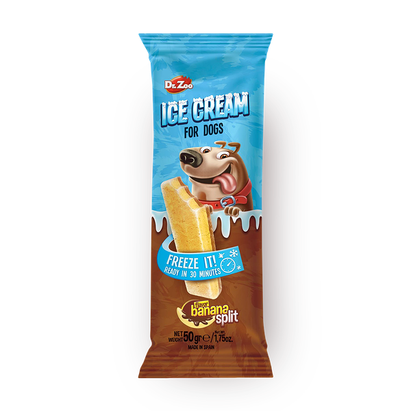 Ice Cream For Dogs Banana Split flavor