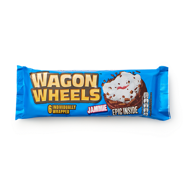 Печенье Jammie Wagon wheels с суфле и джемом в глазури