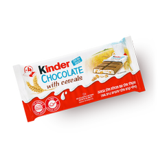 Kinder Chocolate with cereals pack
