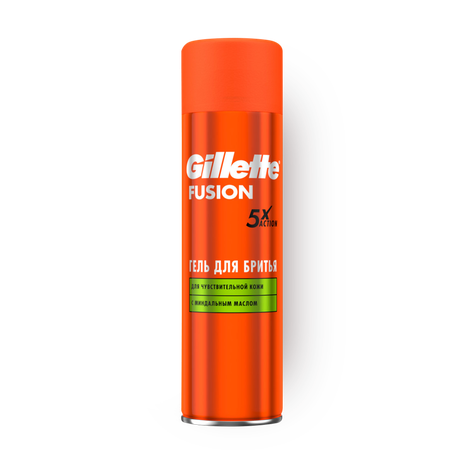 Гель для бритья Gillette Fusion 5 Ultra Sensitive для чувствительной кожи
