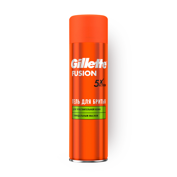 Гель для бритья Gillette Fusion 5 Ultra Sensitive для чувствительной кожи
