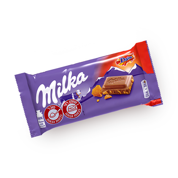 Milka chocolate Daim