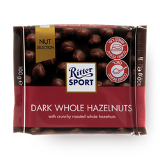 Ritter Sport Dark chocolate with whole hazelnuts
