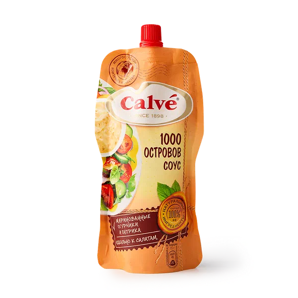 Соус медово-горчичный Баварский Calve — купить с доставкой из Яндекс Лавки