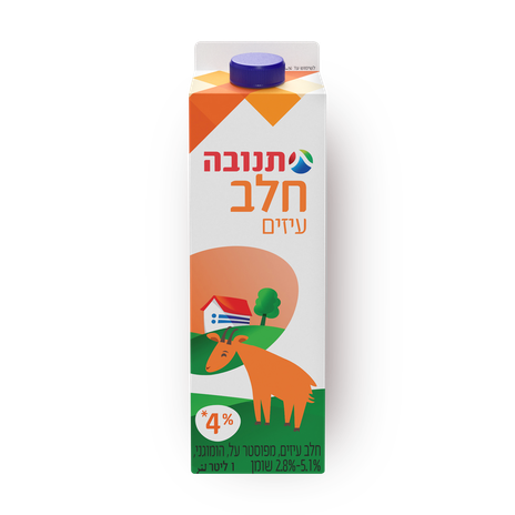 Tnuva Goat milk 4%