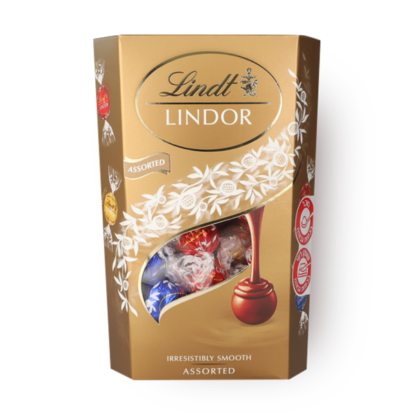Lindt Lindor Swiss chocolate balls filled with soft cream Assorted