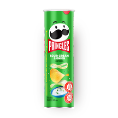 Pringles Cream and onion chips