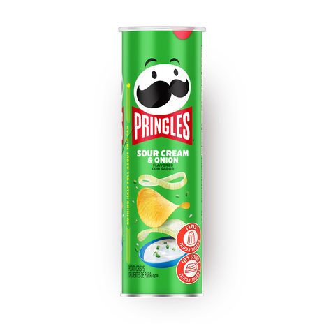 Pringles Cream and onion chips