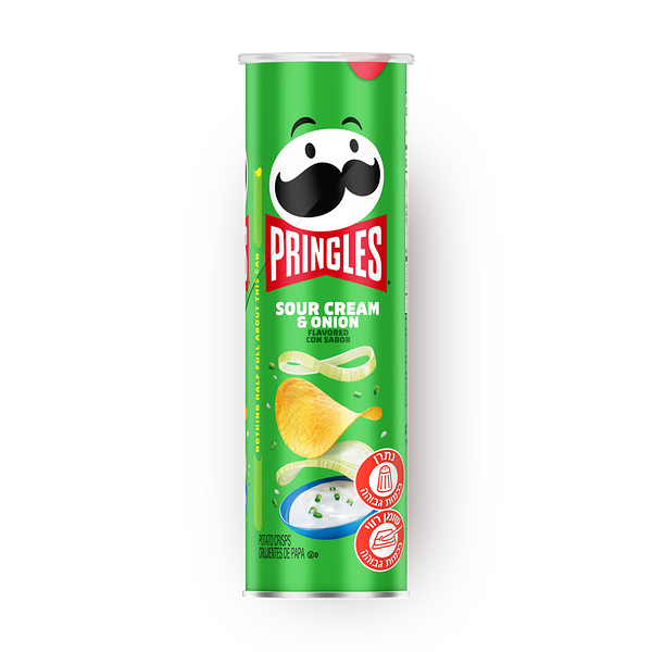 Pringles Cream and onion chips