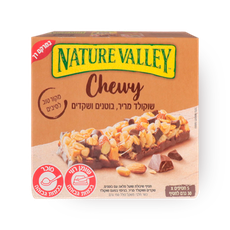 Nature Valley Oats snack with peanuts and chocolate pack