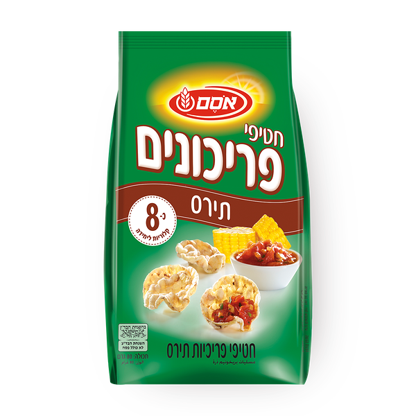 חטיפי פריכונים אסם תירס