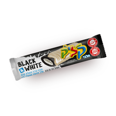 Click Black & White in white chocolate coating