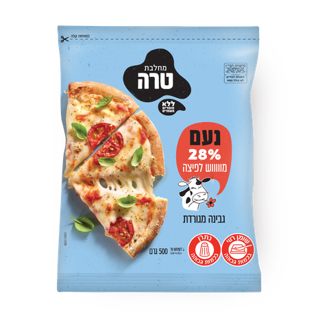 גבינה צהובה נעם מגורדת 28%