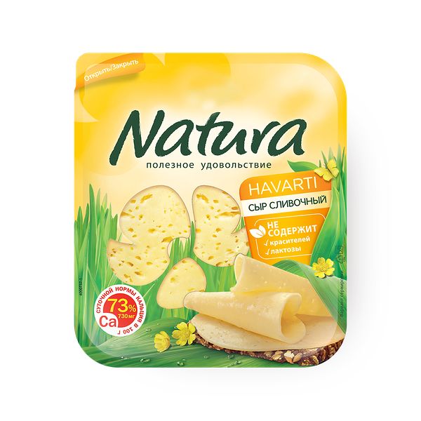 Сыр сливоч­ный Natura