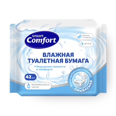 Туалетная бумага влажная Smart Comfort