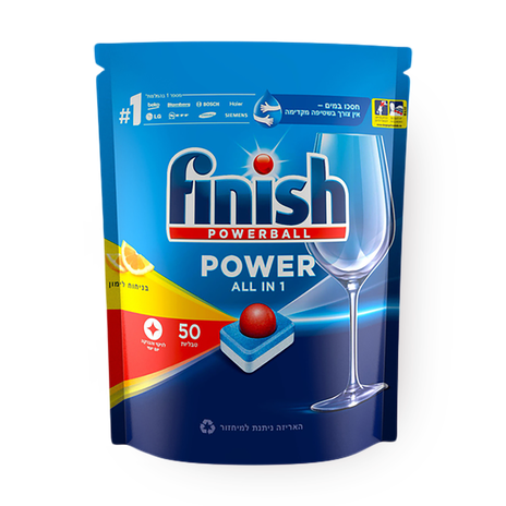 Finish Power All in 1 lemon