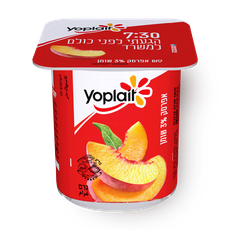 Yoplat Peach yogurt 3%