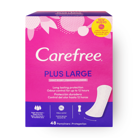 Carefree Maxi large pantiliners