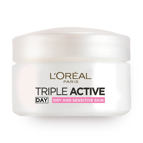 L'OREAL Triple Activeday moisturizer for dry and sensitive skin