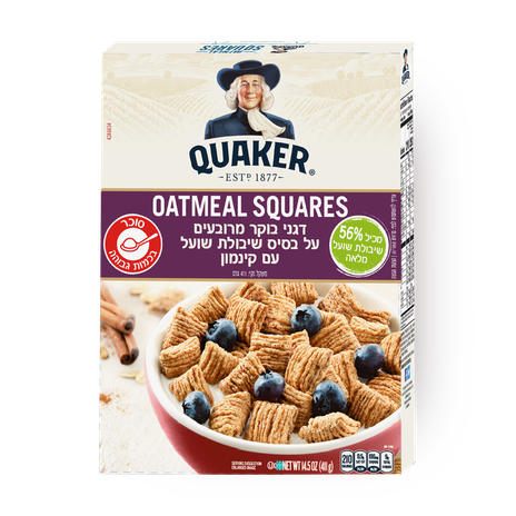 Quaker Oatmeal Squars Cinnamon