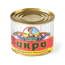 Икра из баклажанов «Угощение славянки» — купить с доставкой из Яндекс Лавки
