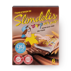 Slimdelis Cereal snack for kids coated in milk chocolate