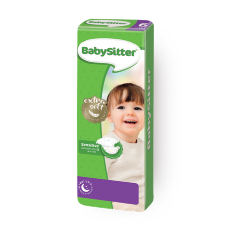 New standard babysitter diapers size 6