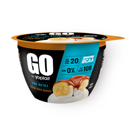 GO thick yogurt banana caramel 0% fat