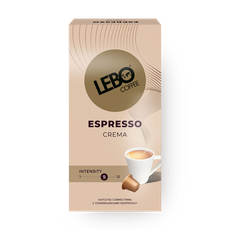 Кофе в капсу­лах Lebo Espresso Crema