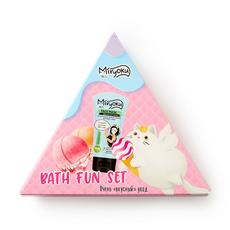 Набор Miryoku Bath Fun Маска для лица, Бурлящий шар Персиковое ...