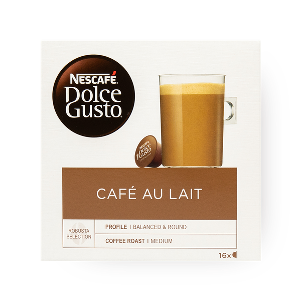 Кофе в капсулах Cafe Au Lait Nescafe для Dolce Gusto