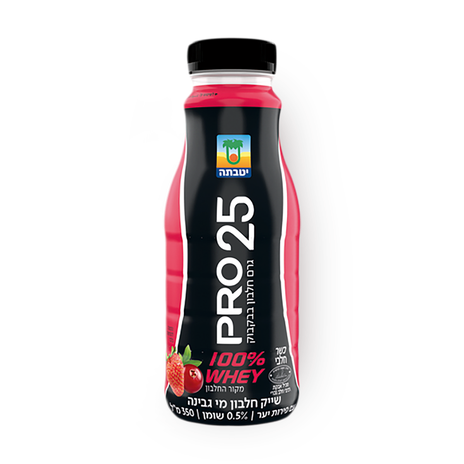 Pro 25 protein shake with berries