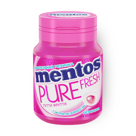 Жевательная резинка Mentos Pure Fresh тутти-фрутти