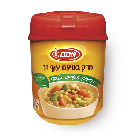 Osem Clear broth soup powder seasoning with natural ingredients