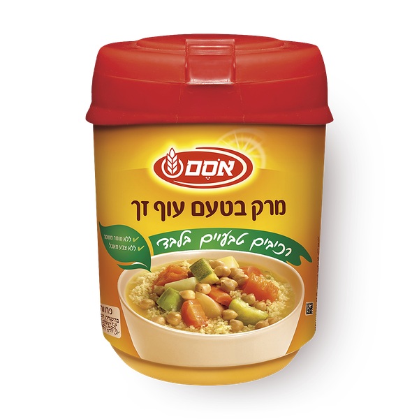 Osem Clear broth soup powder seasoning with natural ingredients