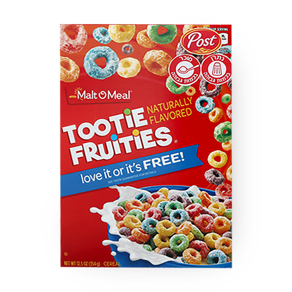 Tootie Fruities Cereal