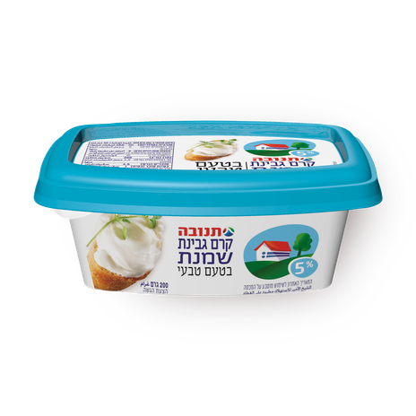 Tnuva Cream cheese with natural falvor 5%