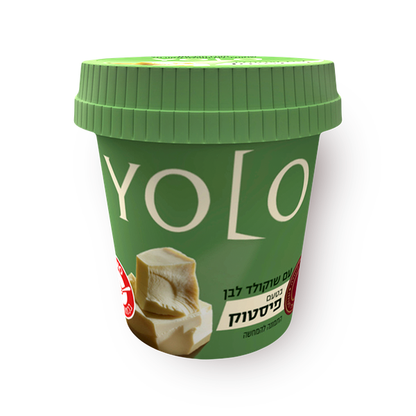 YOLO chocolate pistachio