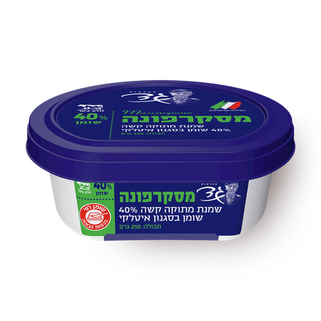 גבינת גד מסקרפונה 40%