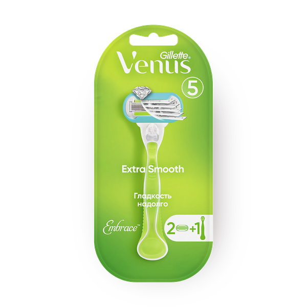 Бритва Venus Extra Smooth + 2 кассеты