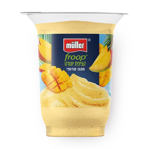 muller froop yogurt mango flavor 97 g — buy in Ramat Gan with delivery from  Yango Deli