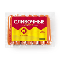 Сосис­ки Сливоч­ные преми­ум Остан­кино
