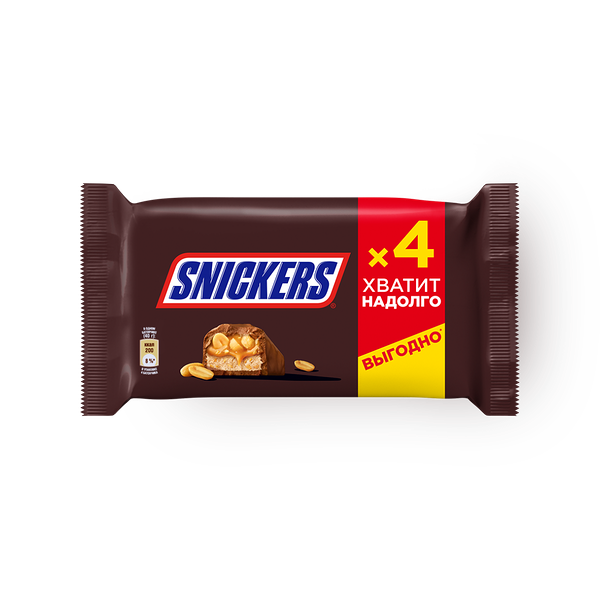 Батон­чик шоколад­ный Snickers