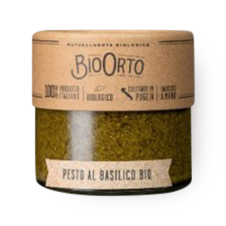 Bio Orto Organic Basil Pesto Spread