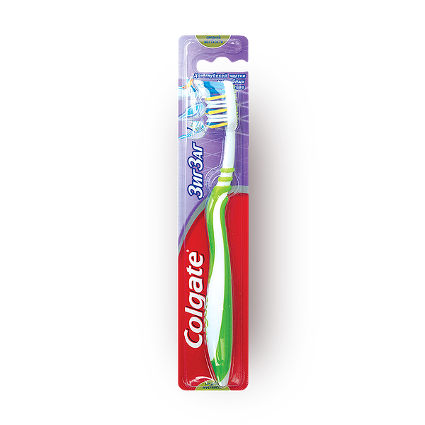 Зубная щётка Colgate Зиг Заг средняя